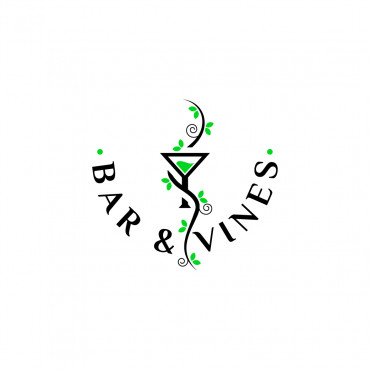 Bar & Vines A Logo, Monogram, or Icon  Draft # 40 by DigiCrafts