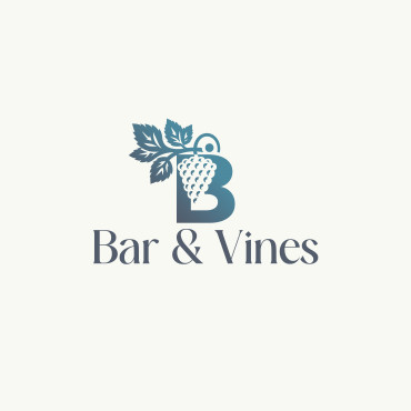 Bar & Vines A Logo, Monogram, or Icon  Draft # 58 by luka legend
