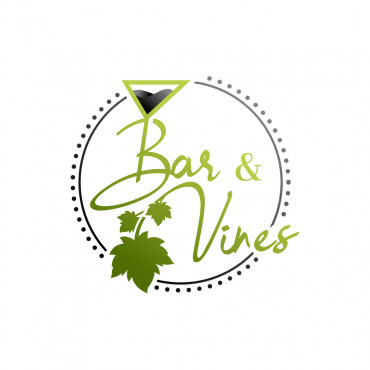 Bar & Vines A Logo, Monogram, or Icon  Draft # 69 by Jennyarts