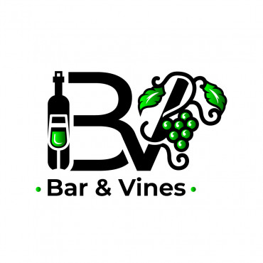 Bar & Vines A Logo, Monogram, or Icon  Draft # 71 by Jennyarts