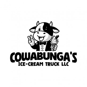 Cowabunga's Ice Cream Truck LLC A Logo, Monogram, or Icon  Draft # 5 by pixellogic