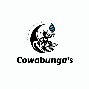 Cowabunga's Ice Cream Truck LLC A Logo, Monogram, or Icon  Draft # 14 by crayon