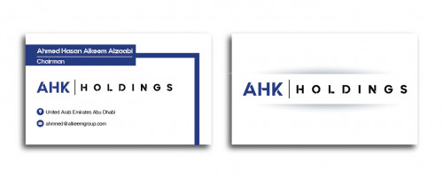 AHK Holdings Business Cards and Stationery  Draft # 15 by luka legend