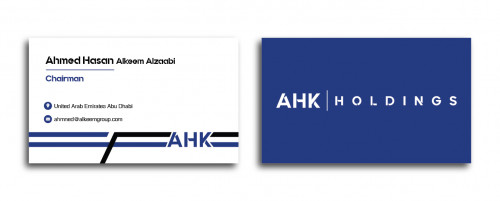 AHK Holdings Business Cards and Stationery  Draft # 16 by luka legend
