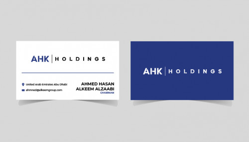 AHK Holdings Business Cards and Stationery  Draft # 29 by kreative