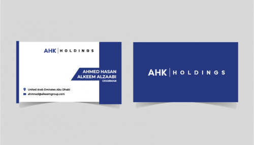 AHK Holdings Business Cards and Stationery  Draft # 33 by kreative
