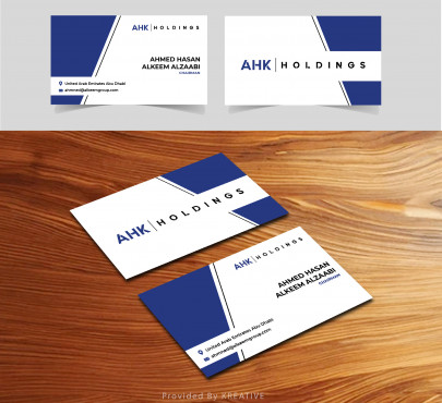 AHK Holdings Business Cards and Stationery  Draft # 35 by kreative