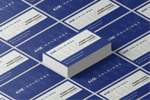 AHK Holdings Business Cards and Stationery  Draft # 37 by kreative