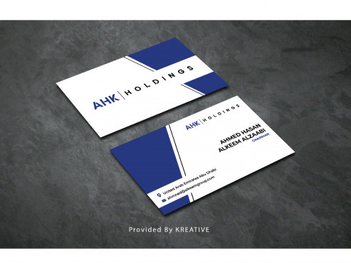 AHK Holdings Business Cards and Stationery  Draft # 38 by kreative
