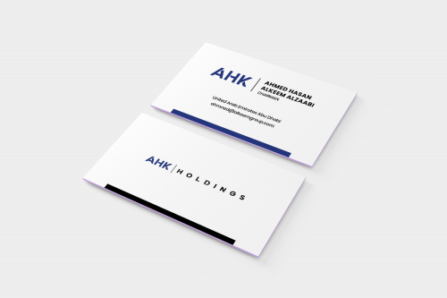 AHK Holdings Business Cards and Stationery  Draft # 41 by pixellogic