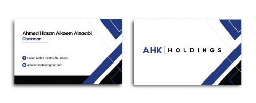AHK Holdings Business Cards and Stationery  Draft # 42 by luka legend