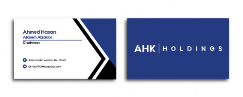 AHK Holdings Business Cards and Stationery  Draft # 45 by luka legend