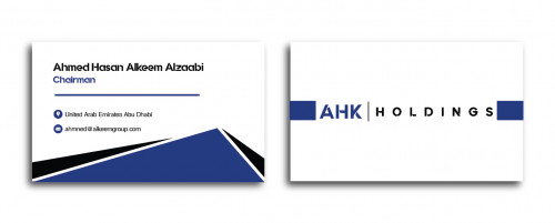 AHK Holdings Business Cards and Stationery  Draft # 46 by luka legend