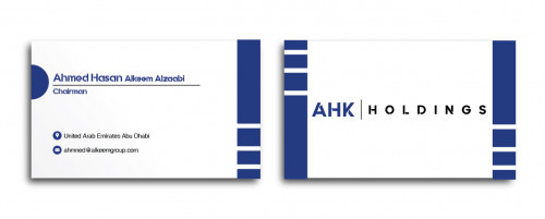 AHK Holdings Business Cards and Stationery  Draft # 48 by luka legend