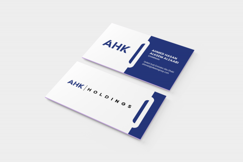 AHK Holdings Business Cards and Stationery  Draft # 51 by pixellogic