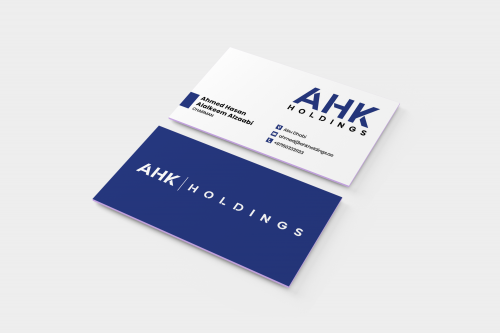 AHK Holdings Business Cards and Stationery  Draft # 57 by pixellogic