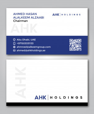 AHK Holdings Business Cards and Stationery  Draft # 64 by crayon