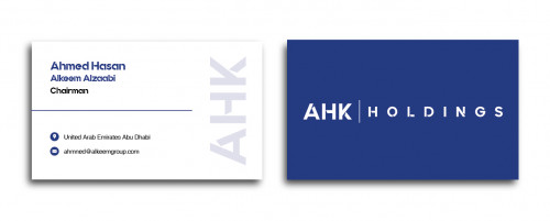 AHK Holdings Business Cards and Stationery  Draft # 69 by luka legend