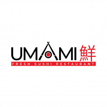 Umami 鮮 A Logo, Monogram, or Icon  Draft # 14 by pixellogic