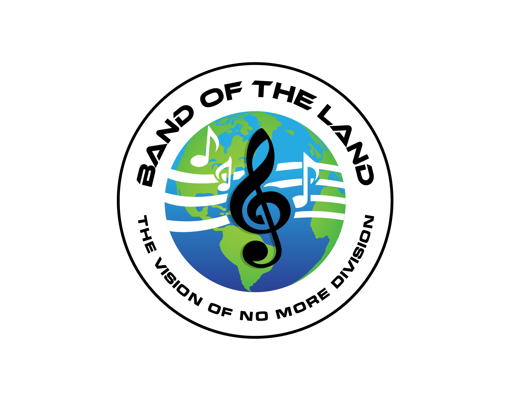Band of the Land Logo - Music Logo 